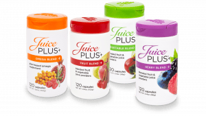 Bottles of Juice Plus+ Capsules